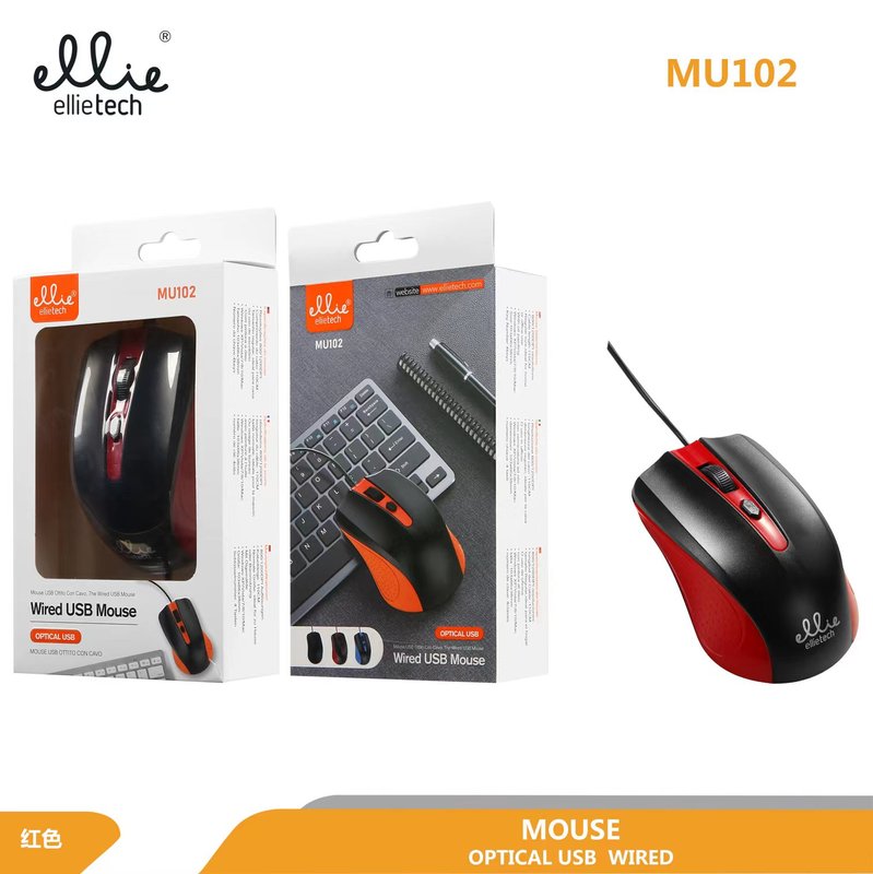 Ellietech MU102 Raton Con Cable