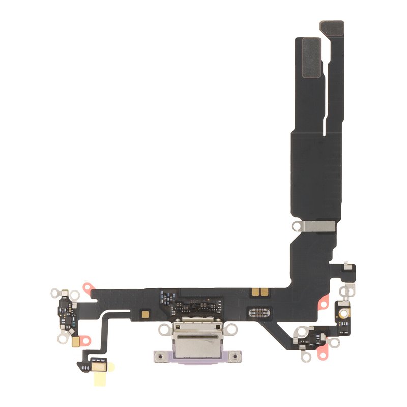 Flex de Carga para iPhone 17 Lila Desmontaje