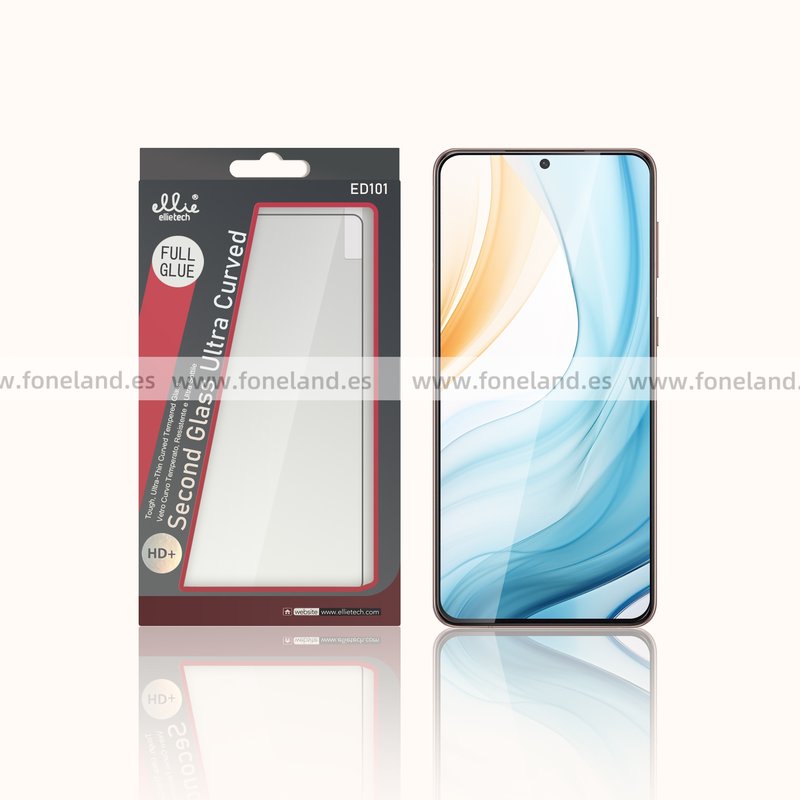 Protector Cristal Curvado Full Glue Samsung S21 Plus