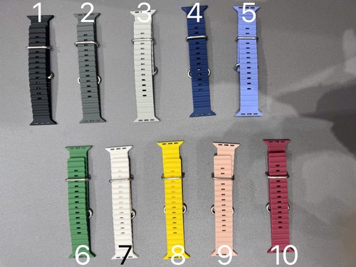 CORREA SILICONA IWATCH 42/44/45/49MM