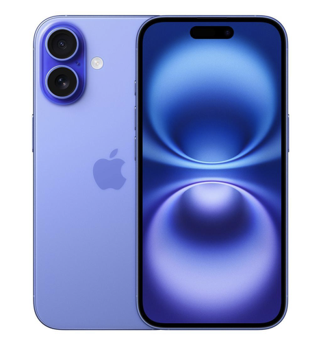 *Móvil iPhone 16 – 128GB Azul Grado A, Salud de Batería Entre 90% SIM Física (USADO)