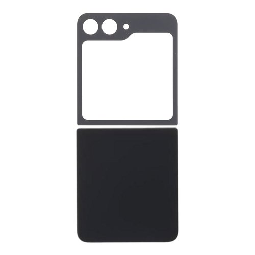 Tapa Trasera Samsung Z Flip 5 Negra con Lente