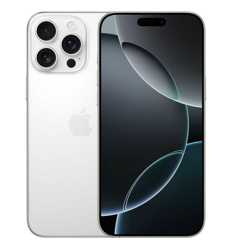 *Móvil iPhone 16 Pro Max– 256GB Blanco Grado A, Salud de Batería Entre 90% SIM Física (USADO)