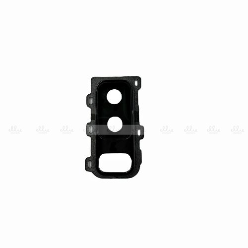 Lente Cristal+marco soporte Camara para Samsung SM-A605F GALAXY A6 PLUS (2018) Negro