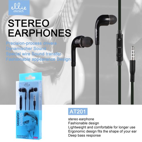 Ellietech AT201 Auriculares estereo TOP