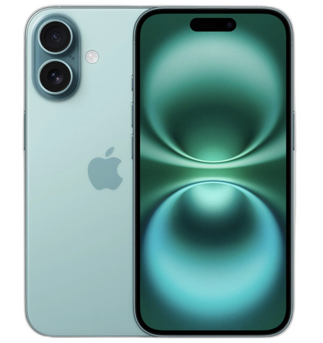 *Móvil iPhone 16 – 128GB Verde Grado A, Salud de Batería Entre 90% SIM Física (USADO)