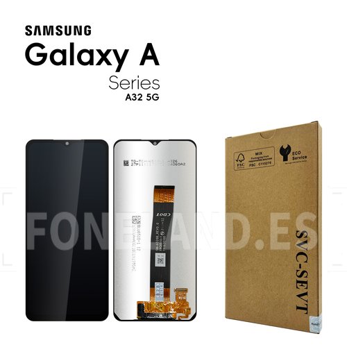 Pantalla Samsung A32 5G 2022 A326B Negro SERVICE PACK FLEX CDOT