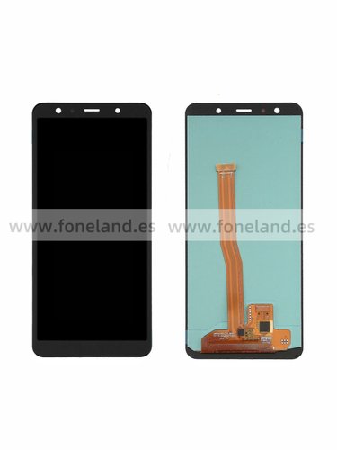 Pantalla Samsung SM-A750F GALAXY A7 (2018) OLED Negra Sin Marco