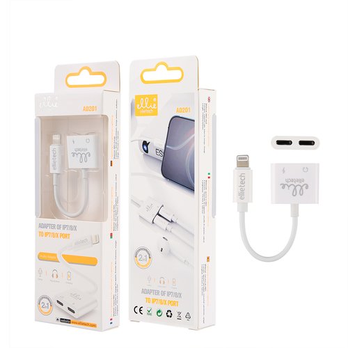 Ellietech AD201 Adaptador iOS 7 / 8 / X a 7 / 8 / X 120mm
