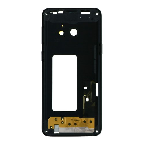 Carcasa Frontal para Samsung S9 G960F Negro con adesivo pantalla completo