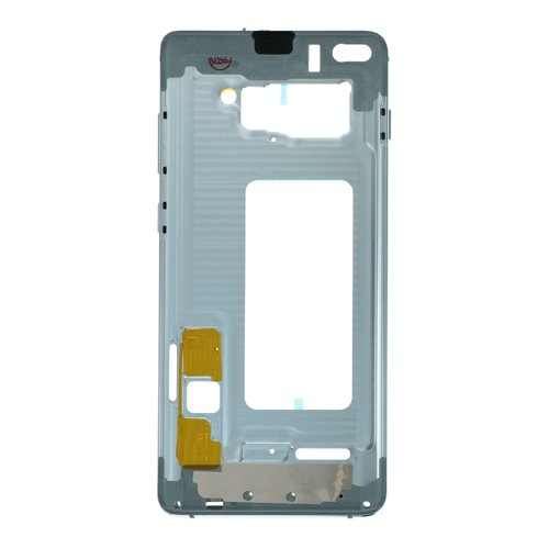Carcasa Frontal para Samsung S10 Plus G975F Plateado con adesivo pantalla completo