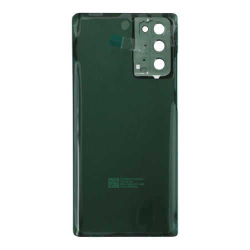 Cubierta de bateria Trasera para SM - Galaxy Note 20 5G N980F / N981F Negro con lente Tapa Calidad Premium