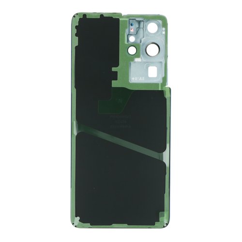 Cubierta de bateria Trasera SM - S21 Ultra 5G G998B Plateada con lente Tapa Calidad Premium