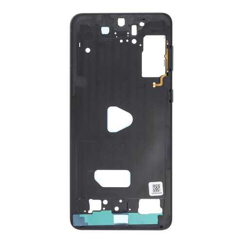 Carcasa Frontal para Samsung S21 Plus G996B Plateado con adesivo pantalla completo