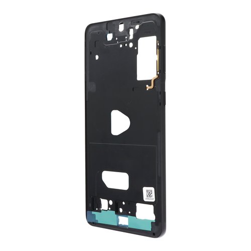 Carcasa Frontal para Samsung S21 Plus G996B Plateado con adesivo pantalla completo