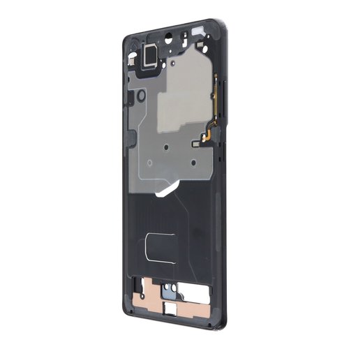 Carcasa Frontal para Samsung S21 Ultra S998B Negro con adesivo pantalla completo