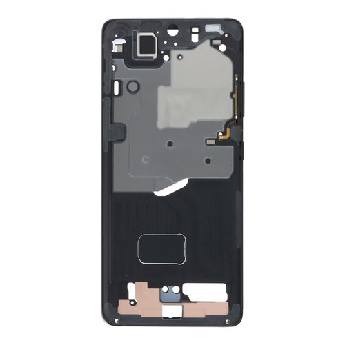 Carcasa Frontal para Samsung S21 Ultra S998B Negro con adesivo pantalla completo