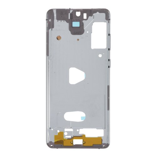 Carcasa Frontal para Samsung S20 Plus G985F Plateado con adesivo pantalla completo