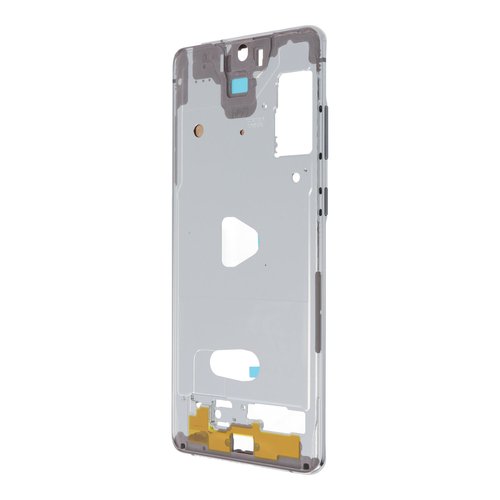 Carcasa Frontal para Samsung S20 Plus G985F Plateado con adesivo pantalla completo