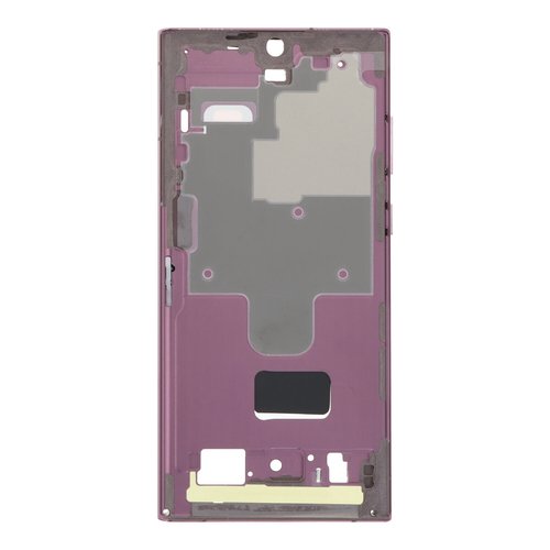 Carcasa Frontal para Samsung S22 Ultra  S908B Lila con adesivo pantalla completo