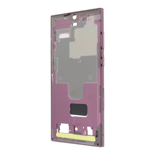 Carcasa Frontal para Samsung S22 Ultra  S908B Lila con adesivo pantalla completo
