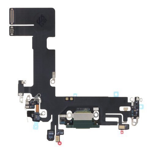 Flex de Carga para iPhone 13 Verde Desmontaje