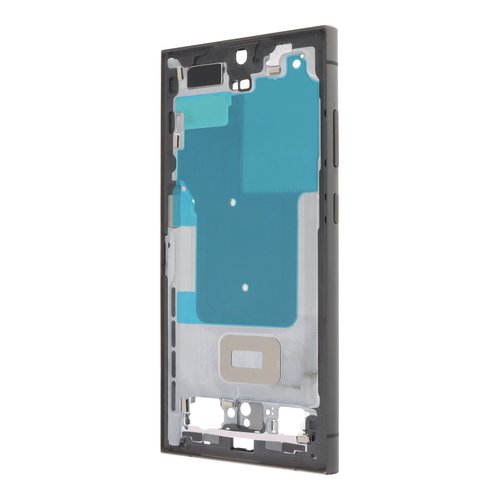 Carcasa Frontal para Samsung S24 Ultra 5G S928B Negro con adesivo pantalla completo
