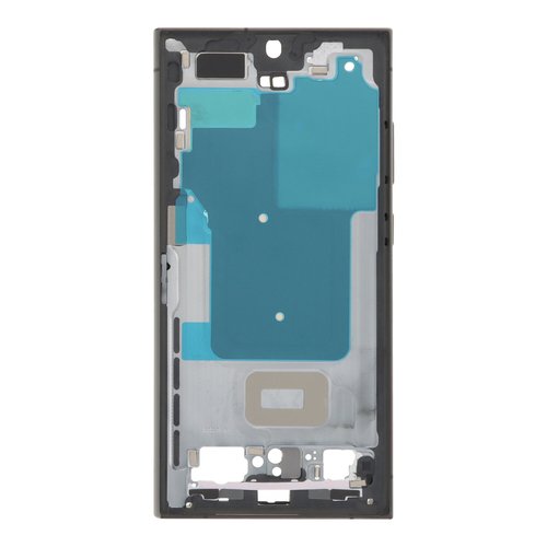 Carcasa Frontal para Samsung S24 Ultra 5G S928B Negro con adesivo pantalla completo