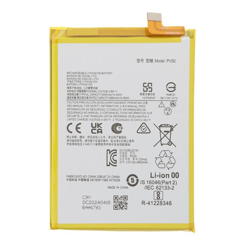 Bateria PV50 para Motorola G73 5G XT2237-2
