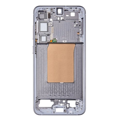 Carcasa Frontal para Samsung S25 Plus 5G S936B Plateado con adesivo pantalla completo