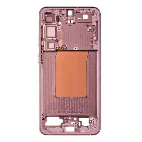 Carcasa Frontal para Samsung S25 Plus 5G S936B Rosa con adesivo pantalla completo