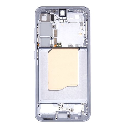 Carcasa Frontal para Samsung S25 5G S931B Plateado con adesivo pantalla completo