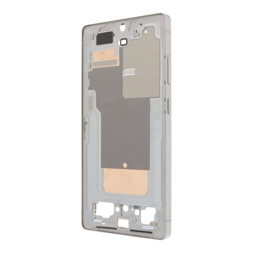 Carcasa Frontal para Samsung S25 Ultra 5G S938B Plateado con adesivo pantalla completo