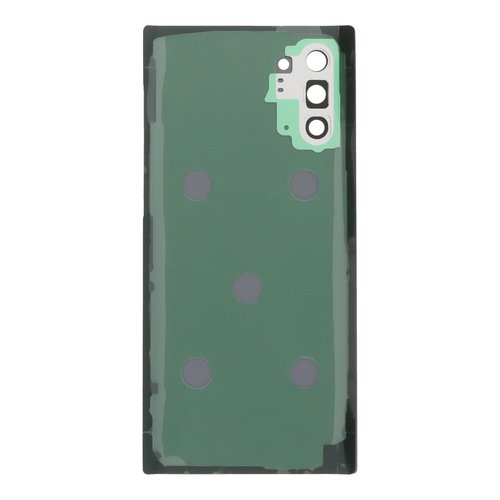 Cubierta de bateria Trasera SM - SM-N970 GALAXY Note 10 Plata con lente Tapa Calidad Premium