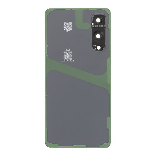 Cubierta de bateria Trasera para SM - S25 Edge Plata con lente Tapa Calidad Premium