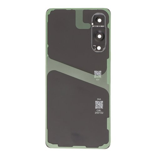 Cubierta de bateria Trasera para SM - S25 Edge Negro con lente Tapa Calidad Premium
