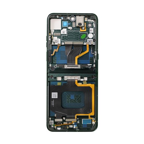 Pantalla Interior Motorola RAZR 60 Ultra (XT2551) Negro con Marco Completa SERVICE PACK