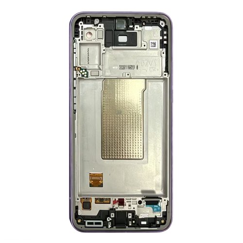«Assembled Frame»Pantalla Samsung A37 5G (A376B) Lila con marco LCD+TACTIL Completo