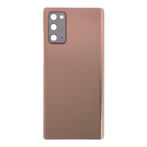 Tapa Trasera para Samsung Note 20 N980F Oro Con Lente (SIN LOGO)