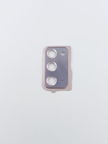 Lente Cristal Camara con Marco para Samsung Note 20 N980F Rosa camara