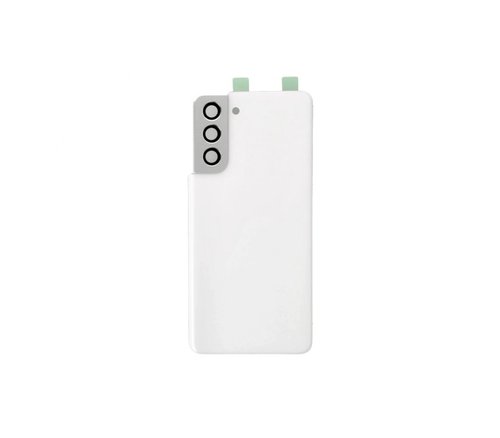 Tapa Trasera Samsung S21 5G G991B Blanca con Lente