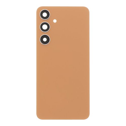 Tapa Trasera para Samsung S24 Plus S926B Naranja con Lente