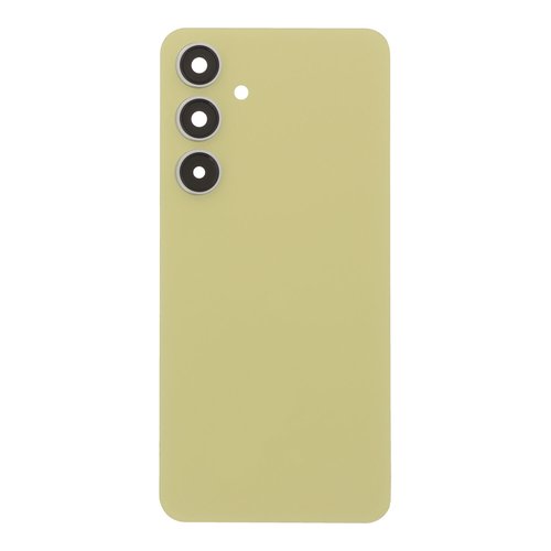 Tapa Trasera para Samsung S24 FE 5G S721B Amarilla con Lente