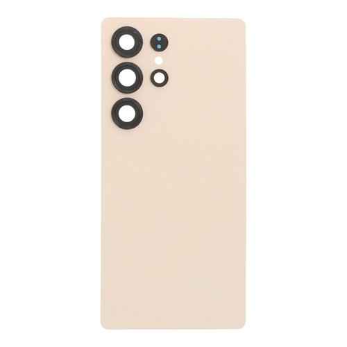 Tapa Trasera para Samsung S25 Ultra 5G S938B Oro Rosado con Lente