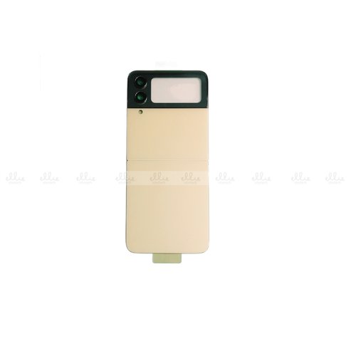 Tapa Trasera Samsung Z Flip 4 5G Amarillo con Lente EXCELLENT