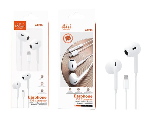 Ellietech AT245 Auriculares con Cabeza Lightning