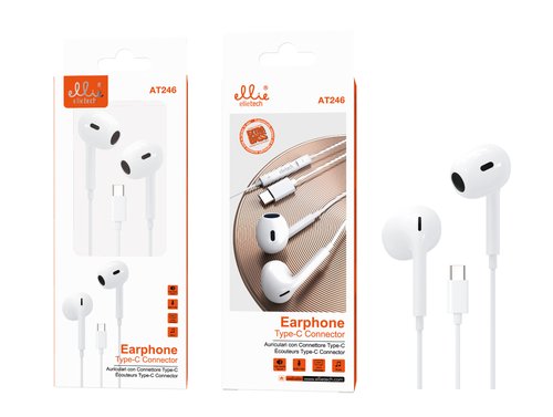 Ellietech AT246 Tipo C Auriculares