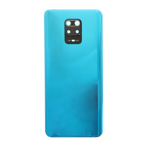 Tapa Trasera Xiaomi Redmi Note 9S / Note 9 Pro Azul Con Lente