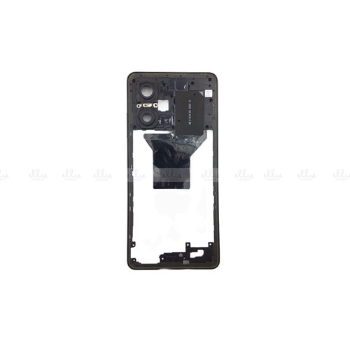 Carcasa Trasera para Xiaomi Redmi Note 12 Pro 5G (22101316C, 22101316I, 23013RK75C, 22101316G) / XIAOMI POCO X5 PRO 5G (22101320G, 22101320I)Negra