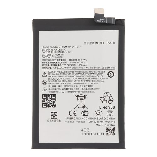 Batería para Motorola Moto G75 RW50 5000mAh